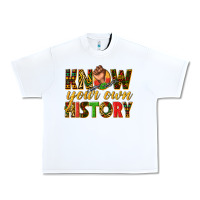 White know your own history Urban Heavy Tee - texasbilliewilder