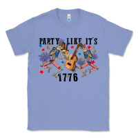 Colony Blue Party like its 1776 4th of july Classic Tee - CowGirlArtShop