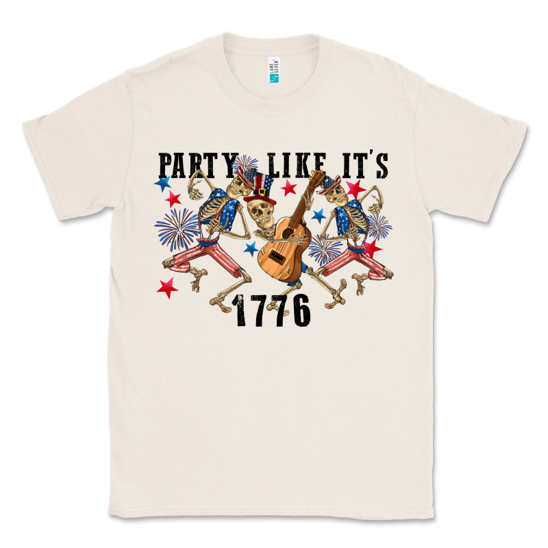 Party Like Its 1776 4th Of July Classic Tee by CowGirlArtShop | Teevron