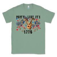 Sage Party like its 1776 4th of july Classic Tee - CowGirlArtShop