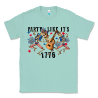Seafoam Party like its 1776 4th of july Classic Tee - CowGirlArtShop