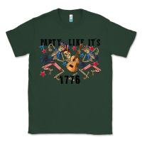 Sports Green Party like its 1776 4th of july Classic Tee - CowGirlArtShop