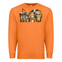 Carrot cows coffee cups Premium Sweatshirt - Jasminsmagicworld