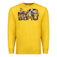 Lemon cows coffee cups Premium Sweatshirt - Jasminsmagicworld
