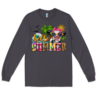 Smoke hello summer cow Long Sleeve Tee - Zillion Design Studio