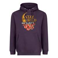 Plum stay wild moon child Heavyweight Hoodie - JahusDesignShop