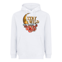 White stay wild moon child Heavyweight Hoodie - JahusDesignShop