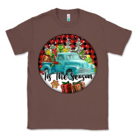 Chestnut Tis The Season Truck Classic Tee - FaDigitalArtStudio