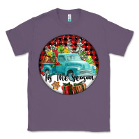 Lavender Tis The Season Truck Classic Tee - FaDigitalArtStudio