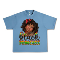 Pebble Blue little black princess Urban Heavy Tee - texasbilliewilder