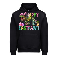 Black Happy Eastrawr Easter Urban Hoodie - BundleAndBundleShop