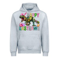 Heather Grey Happy Eastrawr Easter Urban Hoodie - BundleAndBundleShop