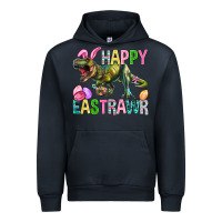 Navy Happy Eastrawr Easter Urban Hoodie - BundleAndBundleShop