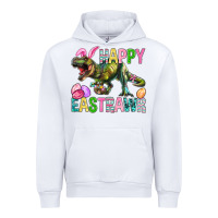 White Happy Eastrawr Easter Urban Hoodie - BundleAndBundleShop