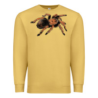 Antique Gold Mexican Red Knee Tarantula Premium Sweatshirt - LillyAllenDesigns