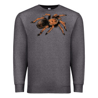 Charcoal Heather Mexican Red Knee Tarantula Premium Sweatshirt - LillyAllenDesigns