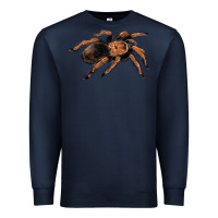 Navy Mexican Red Knee Tarantula Premium Sweatshirt - LillyAllenDesigns