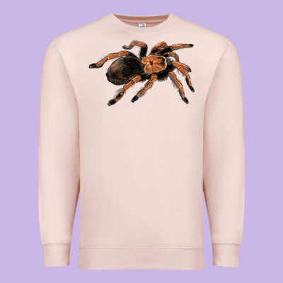 Mexican Red Knee Tarantula Premium Sweatshirt Designed By Lillyallendesigns