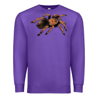 Purple Mexican Red Knee Tarantula Premium Sweatshirt - LillyAllenDesigns