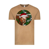 Vintage Camel Longhorn Cow Christmas Vintage Tee - RanaPortraitStore