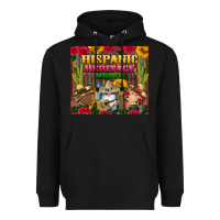 Black hispanic heritage month gnomes tumbler Heavyweight Hoodie - BundleAndBundleShop