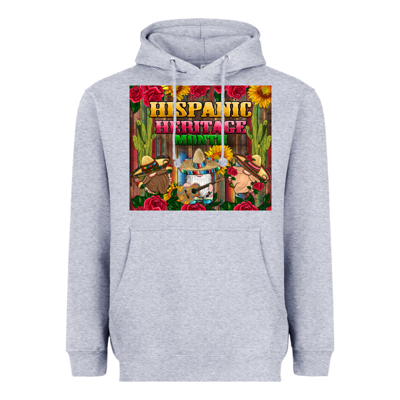 Hispanic Heritage Month Gnomes Tumbler Heavyweight Hoodie by BundleAndBundleShop | Teevron