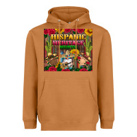 Meerkat hispanic heritage month gnomes tumbler Heavyweight Hoodie - BundleAndBundleShop