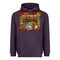 Plum hispanic heritage month gnomes tumbler Heavyweight Hoodie - BundleAndBundleShop