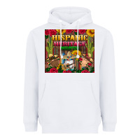White hispanic heritage month gnomes tumbler Heavyweight Hoodie - BundleAndBundleShop