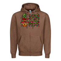 Chestnut summer vibes Zipper Hoodie - CowhideDigitalArt