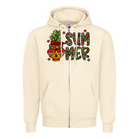 Sandshell summer vibes Zipper Hoodie - CowhideDigitalArt