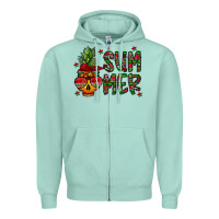 Seafoam summer vibes Zipper Hoodie - CowhideDigitalArt