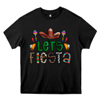 Black fiesta Heavy Core Tee - CowhideDigitalArt