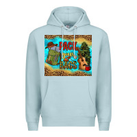 Blue Mist pack your bags Premium Hoodie - NancyCooperArtShop