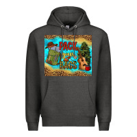 Charcoal Heather pack your bags Premium Hoodie - NancyCooperArtShop