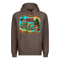 Coffee pack your bags Premium Hoodie - NancyCooperArtShop