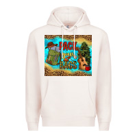 Pale Pink pack your bags Premium Hoodie - NancyCooperArtShop