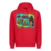 Red pack your bags Premium Hoodie - NancyCooperArtShop