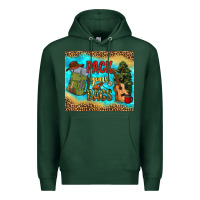 Sports Green pack your bags Premium Hoodie - NancyCooperArtShop