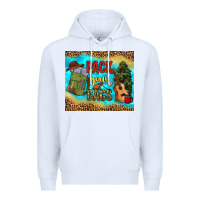 White pack your bags Premium Hoodie - NancyCooperArtShop