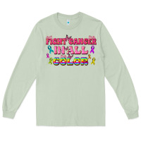 Matcha Fight Cancer In All Color Long Sleeve Tee - texasbilliewilder