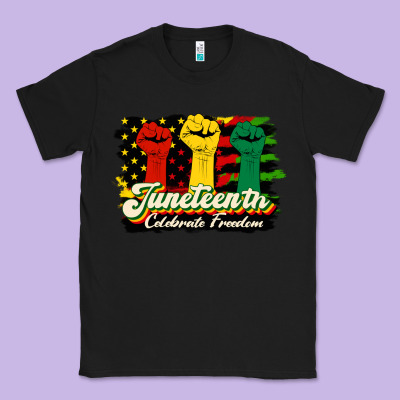 Juneteenth Celebrate Freedom Classic Tee Designed By Hra Design Shop