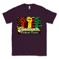 Plum juneteenth celebrate freedom Classic Tee - HRA Design Shop