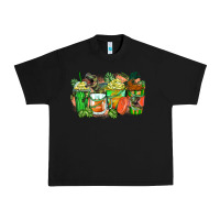 Black t rex coffee cups Urban Heavy Tee - Zillion Design Studio