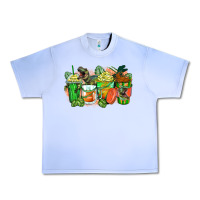 Grape Ice t rex coffee cups Urban Heavy Tee - Zillion Design Studio