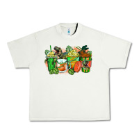 Pistachio t rex coffee cups Urban Heavy Tee - Zillion Design Studio