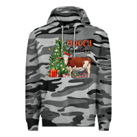 Slate Camo mooey christmas Premium Hoodie - MaliasSmallBusiness