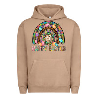 Pigment Burro Happy Easter Rainbow Urban Hoodie - BundleAndBundleShop