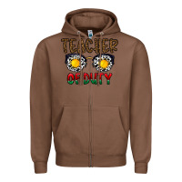 Chestnut teacher of duty Zipper Hoodie - CowhideDigitalArt