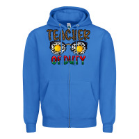 True Royal teacher of duty Zipper Hoodie - CowhideDigitalArt